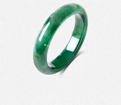 High-Grade Natural Floating Pattern African Jade Bangle, Certified Untreated Fine Jade Jewelry, Premium Birthday Gift for Her / Mom