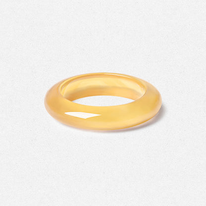 Hetian Jade Ring for Women, Green & Celadon Jade Finger Ring, Waxy Icy Type Jadeite Peace Band, Birthday Gift for Girlfriend