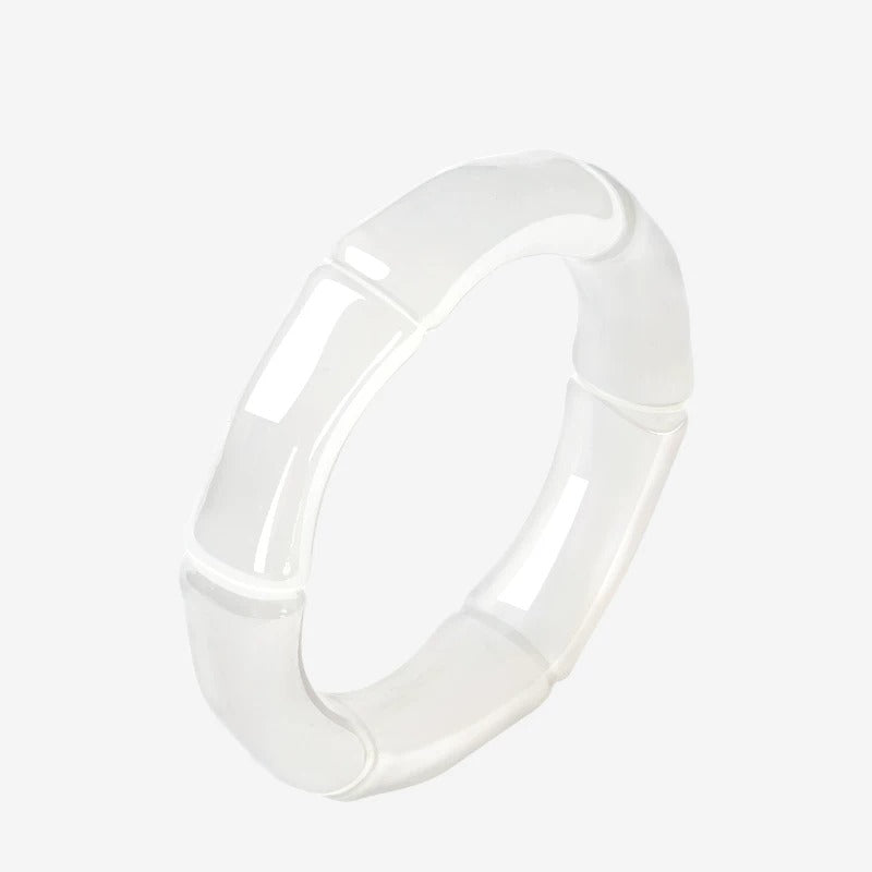 Hetian jade ring for women, made of green jade or nephrite, a jade ornament symbolizing peace and safety, a birthday gift.