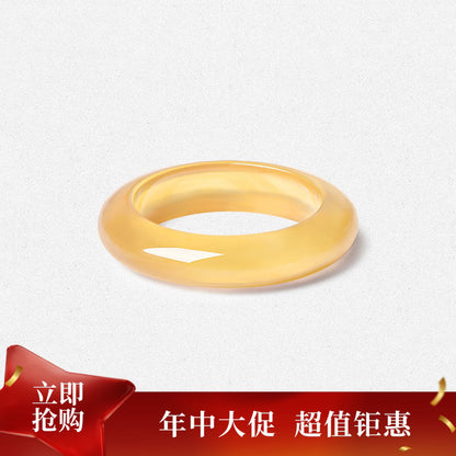 Hetian Jade Ring for Women, Green & Celadon Jade Finger Ring, Waxy Icy Type Jadeite Peace Band, Birthday Gift for Girlfriend