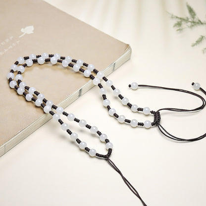 Hetian Jade Pendant Cord, Unisex Necklace Rope for Jade Pendants
