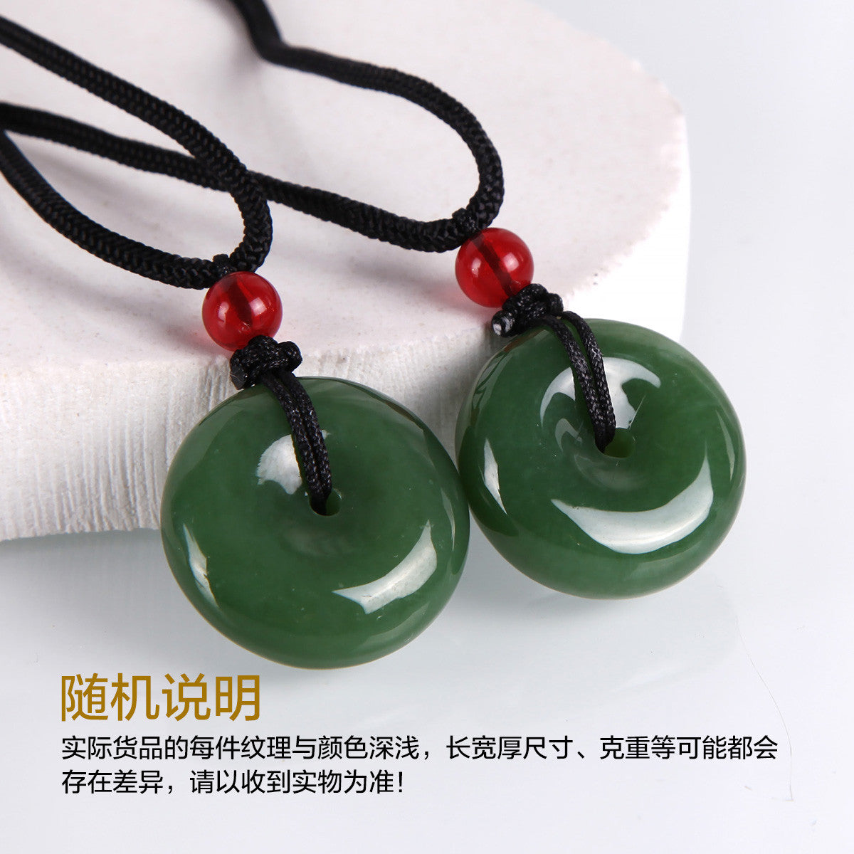Natural Hetian Jasper Buddha Pendant, Vivid Green Jade Pendant & Round Buckle, Unisex Jade Jewelry