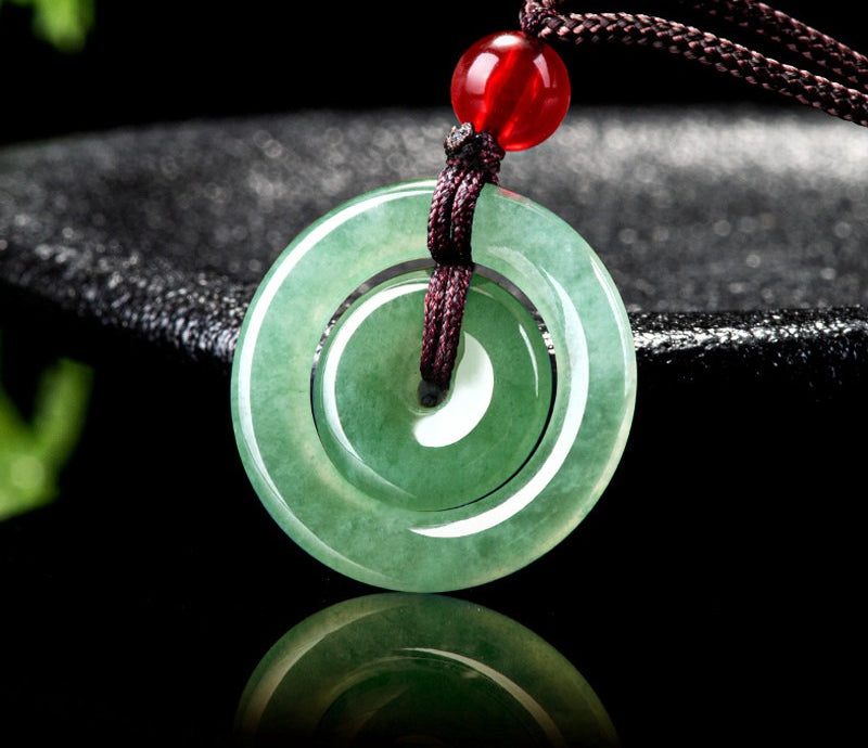 New Chinese Style Interlocking Safety Buckle Necklace, Retro Elegant Niche High-End Versatile Jewelry