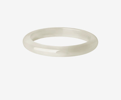 Luxury Champagne Gold Chalcedony Bangle, Traditional Chinese Jingle Bracelet, Brightening Jewelry with Certificate, Ideal Birthday Gift for Girlfriend