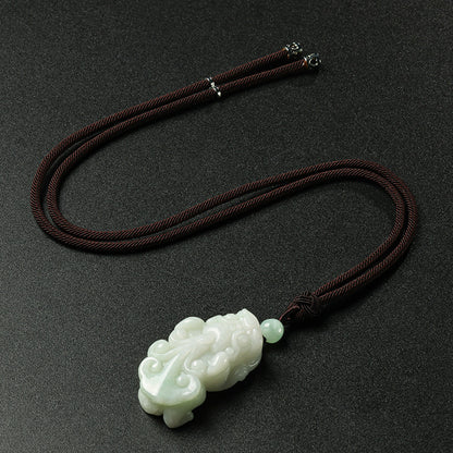 [Unique Piece] One Item One Shot Jadeite Pendant, Unisex Jade Charm, Festival Gift