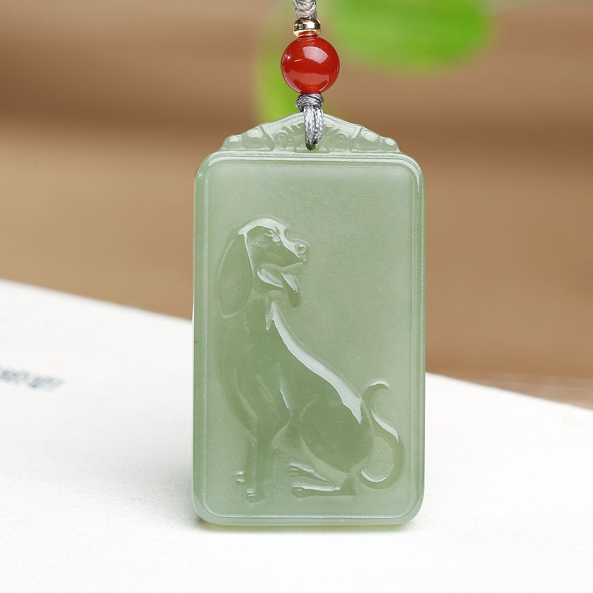 Pale Cyan Hetian Jade Chinese Zodiac Pendant, Twelve Animals Jade Ornaments