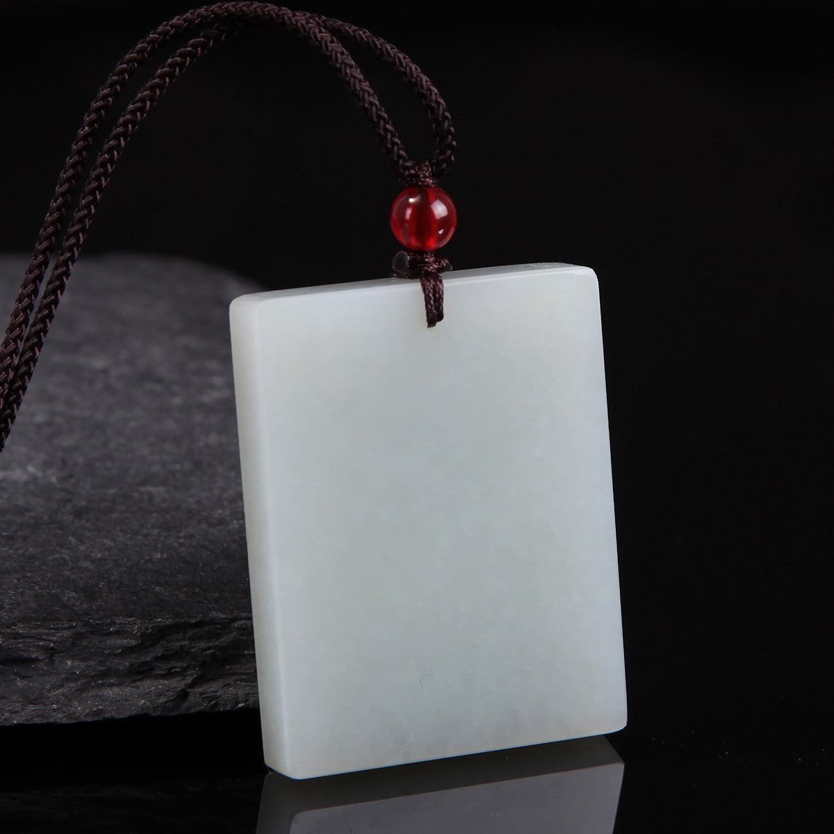 White Hetian Jade Pendant, Fine Carved Pixiu & Guanyin Pendant, Greasy Glossy High White Jade