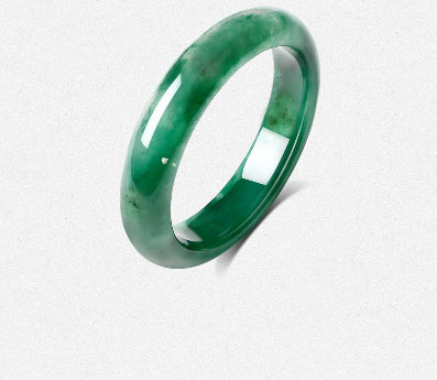 High-Grade Natural Floating Pattern African Jade Bangle, Certified Untreated Fine Jade Jewelry, Premium Birthday Gift for Her / Mom