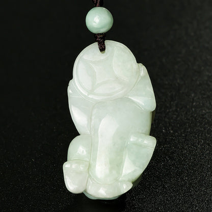 [Unique Piece] One Item One Shot Jadeite Pendant, Unisex Jade Charm, Festival Gift