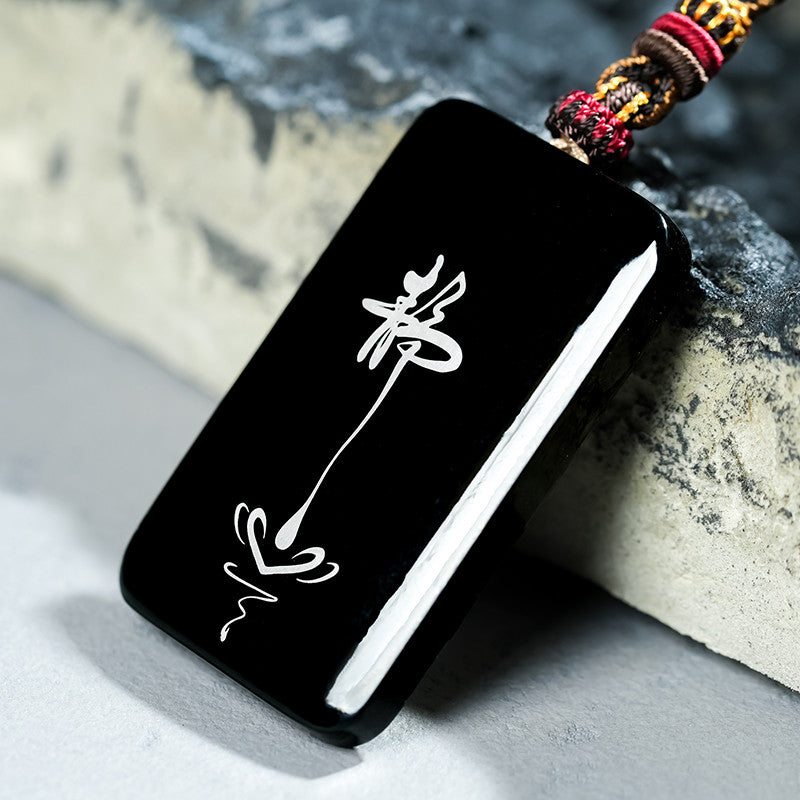 Shouyi Collection Hetian Jade Guanyin Pendant, Intangible Cultural Heritage Gold & Silver Inlay Craft, Serene Zen-style Jade Ornament with Certificate