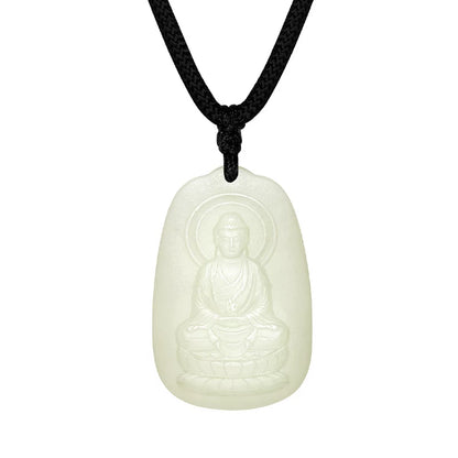 Natural Hetian Jade Patron Saint Pendant, Eight Guardian Deities & Guanyin Jade Pendant, Unisex Protective Jade Charm, Authentic with Appraisal Certificate, Collectible Traditional Jewelry