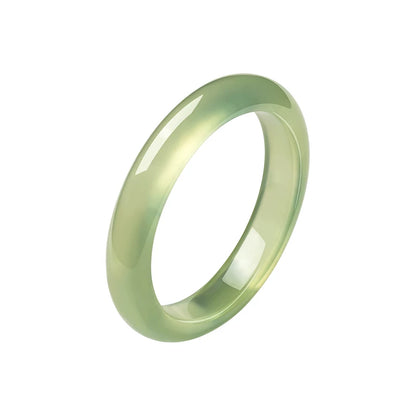 Natural Cyan Frozen Xiuyu Bangle, New Chinese Style Peace Jade with Certificate, Birthday Gift for Girlfriend