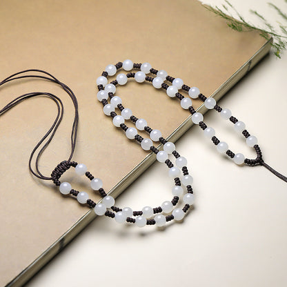 Hetian Jade Pendant Cord, Unisex Necklace Rope for Jade Pendants