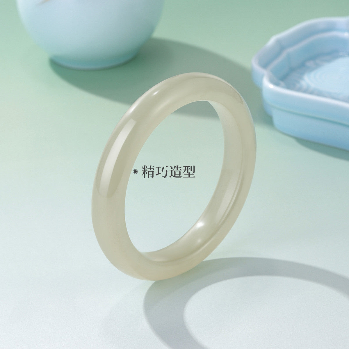 Natural High Transparent Tea Color Aventurine Bangle, Vintage Versatile Quartz Jade Bracelet
