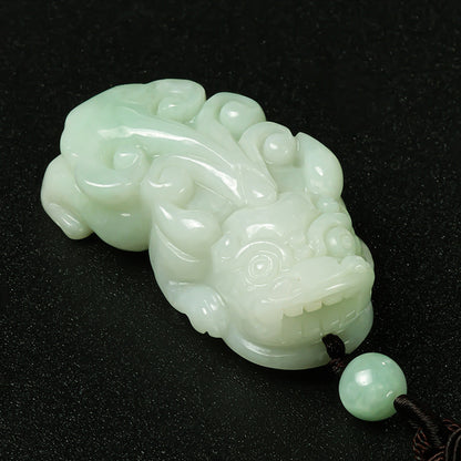 [Unique Piece] One Item One Shot Jadeite Pendant, Unisex Jade Charm, Festival Gift