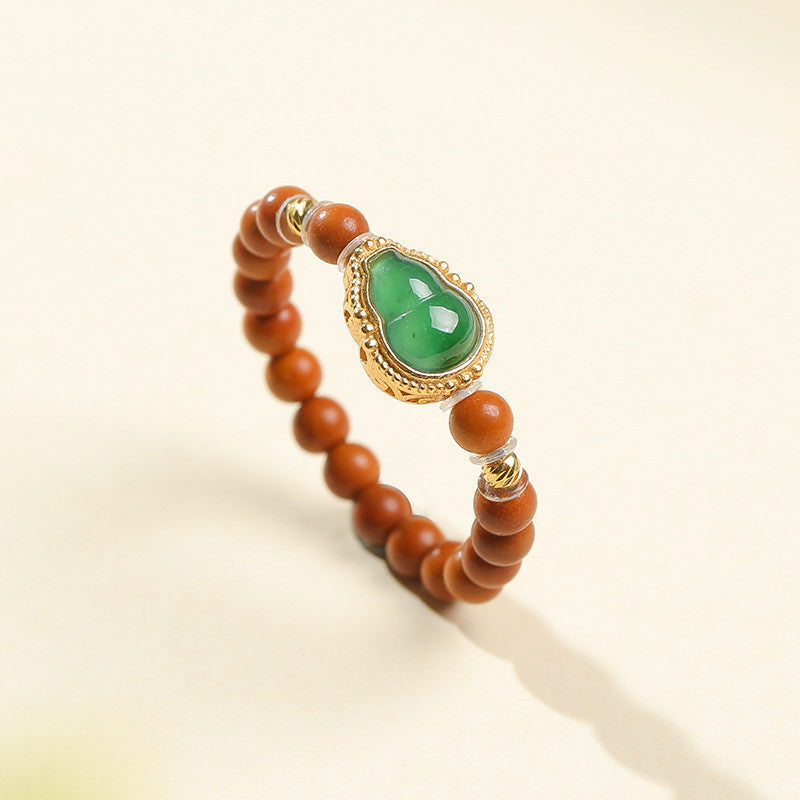 DIY Multi-gem Ring, Small Seed Beads with Jasper, White Jade, Jadeite, Turquoise, Agate, Cinnabar Fashion Adjustable Ring Jewelry