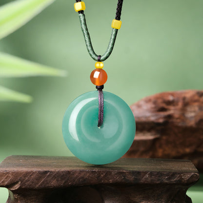 Silky & Mellow | Dongling Jade Plain Long Pendant, Daily Wear Jade Charm